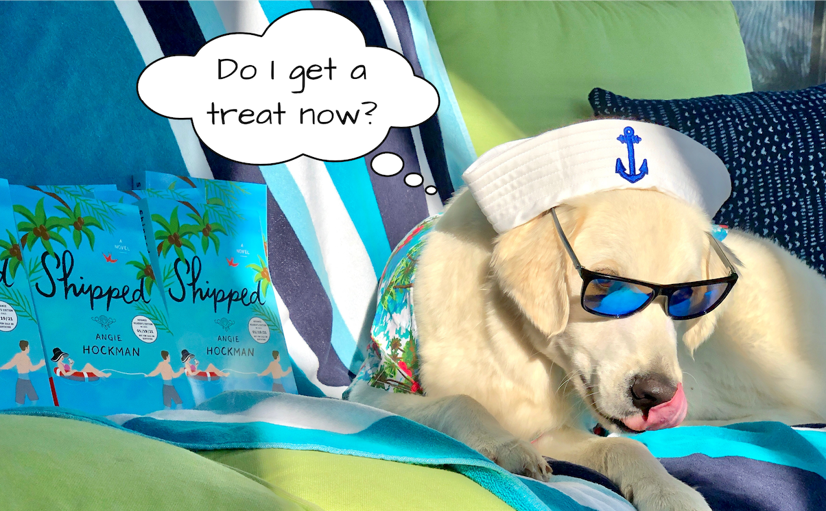 ARC Giveaway Shipped Cruise Director Wally wants treats